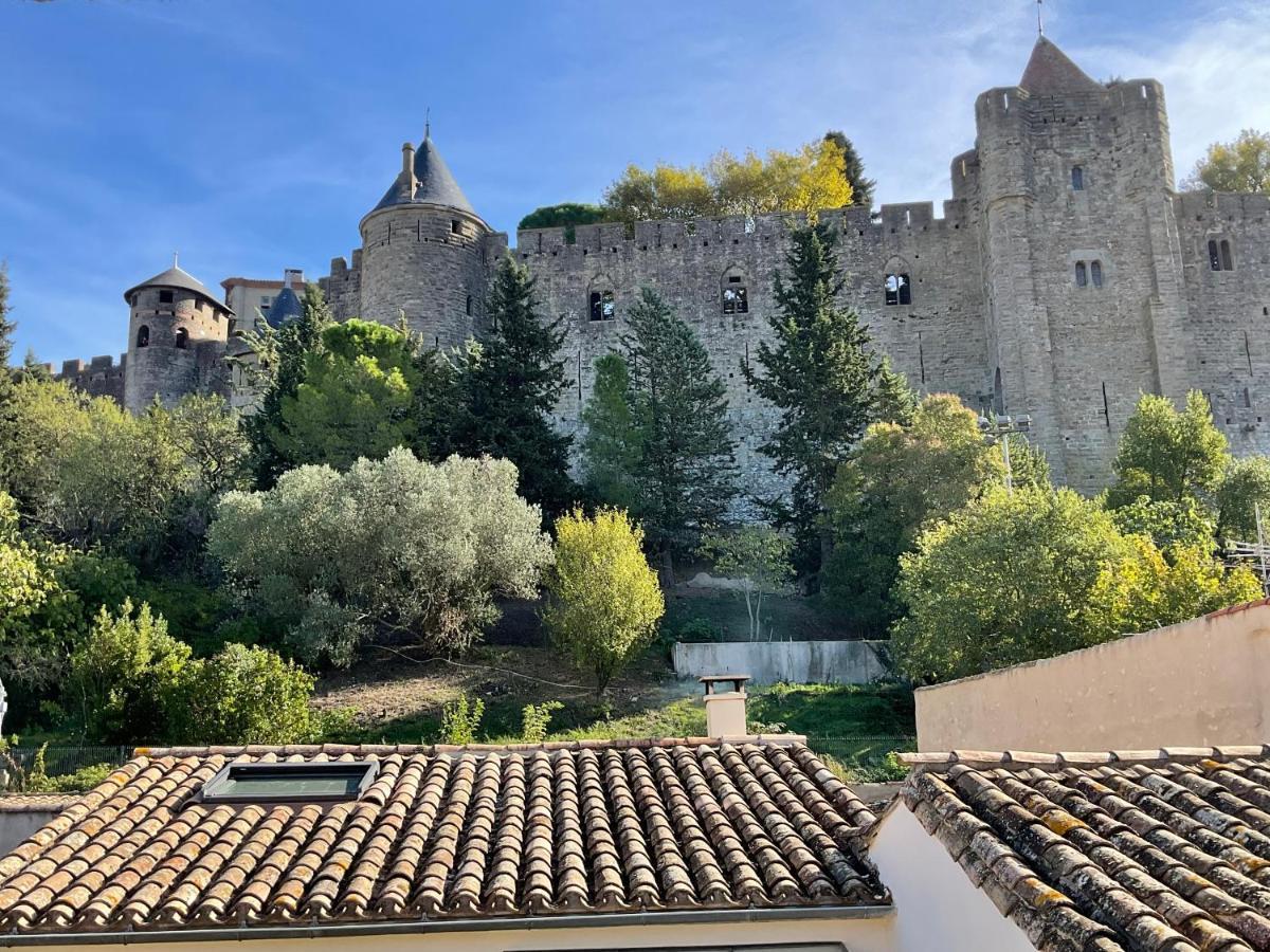 Apartament Montez Au Creneau, Face A La Cite Vue Sublime Carcassonne Zewnętrze zdjęcie
