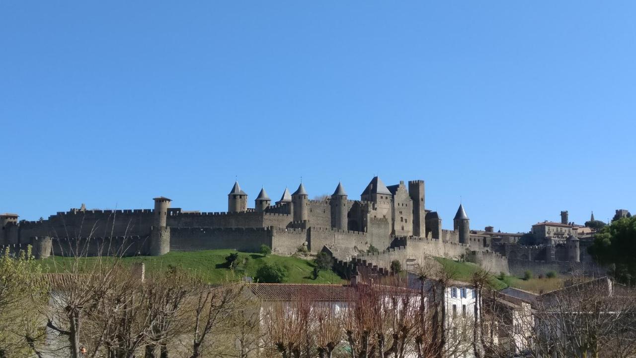 Apartament Montez Au Creneau, Face A La Cite Vue Sublime Carcassonne Zewnętrze zdjęcie